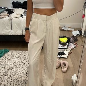 Tan Zara trousers size medium